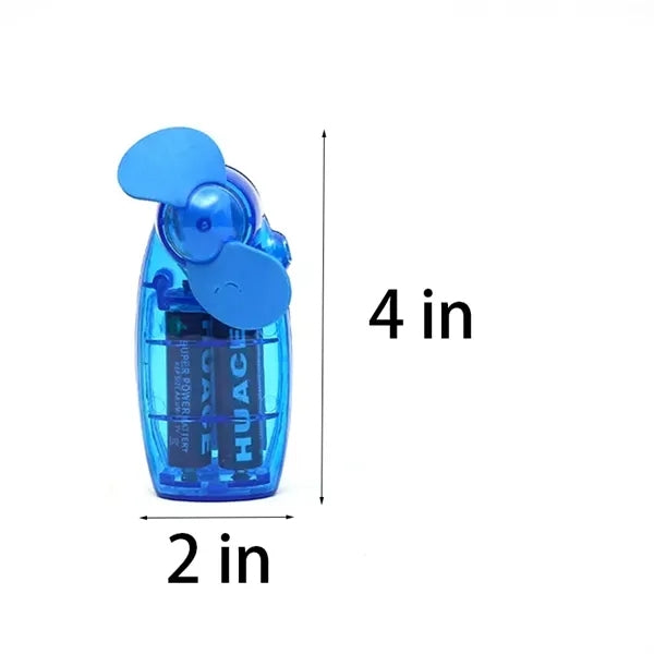 Mini Handheld Battery Operated Fan
