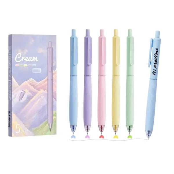 5pcs Colored Gel Pens Set