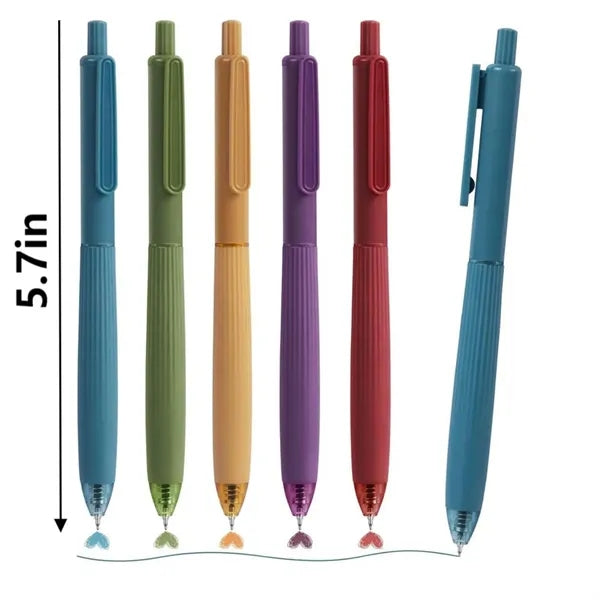 5pcs Colored Gel Pens Set