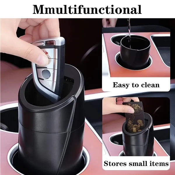 Car Trash Can Bin with Lid