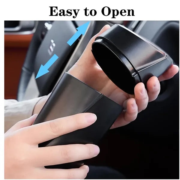 Car Trash Can Bin with Lid