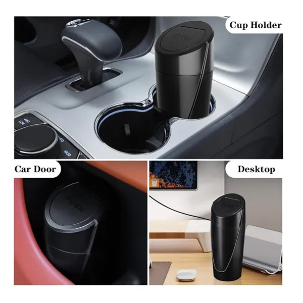 Car Trash Can Bin with Lid