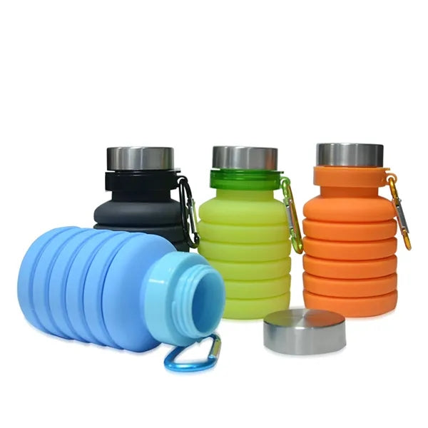 Pineapple silicone folding water cup