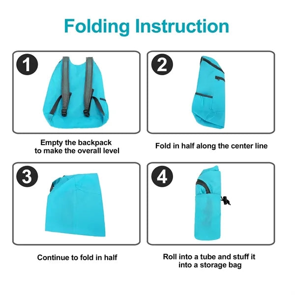 Portable Hiking Foldable Backpack Daypack