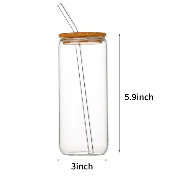 16oz Borosilicate Glass Tumbler Set
