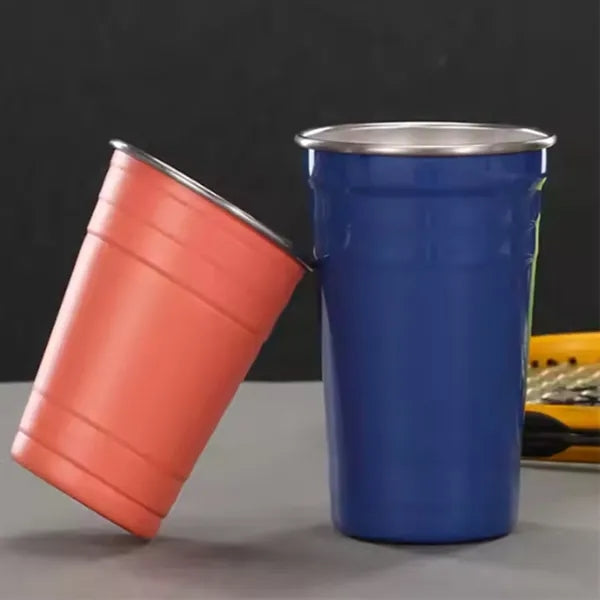 Single layer 304 stainless steel cup