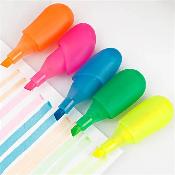 Hand-shaped 5-Color Fluorescent Pen Marker Highlighter