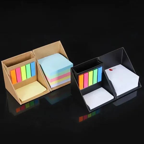 Sticky Noted with Pencil Holder