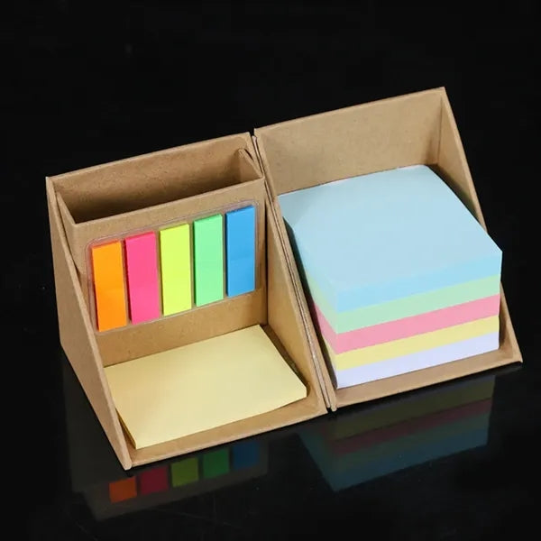 Sticky Noted with Pencil Holder