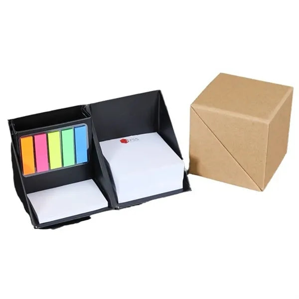 Sticky Noted with Pencil Holder
