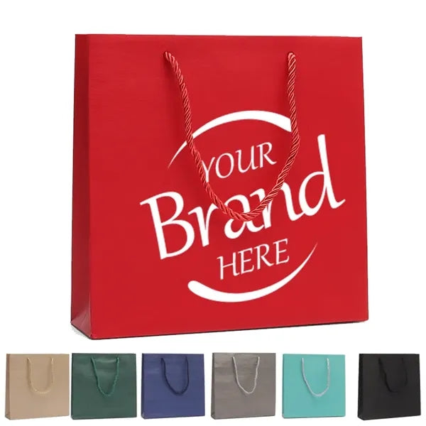 Thick Kraft Paper Gift Tote Bags