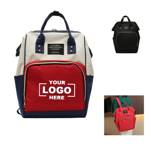 Large Capacity Diaper Bag Backpack for Moms and Dads