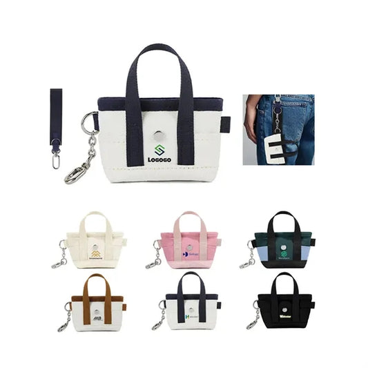 Key Bag with Keychain and Lanyard