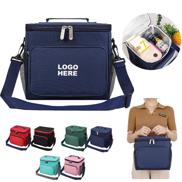School Picnic Leakproof Cooler Tote Insulated Lunch Bag