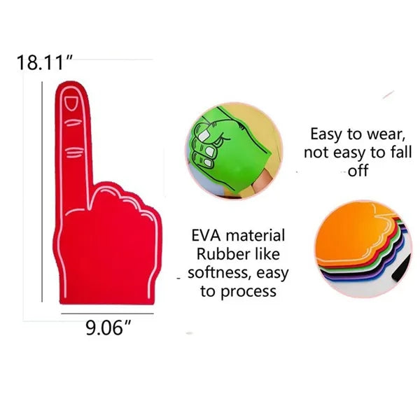 EVA Sponge Foam Cheering Gloves