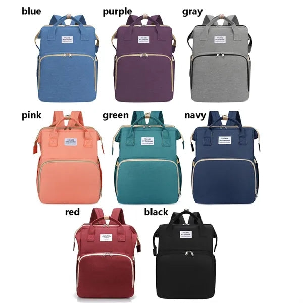 Diaper Bag Backpack with Changing Station