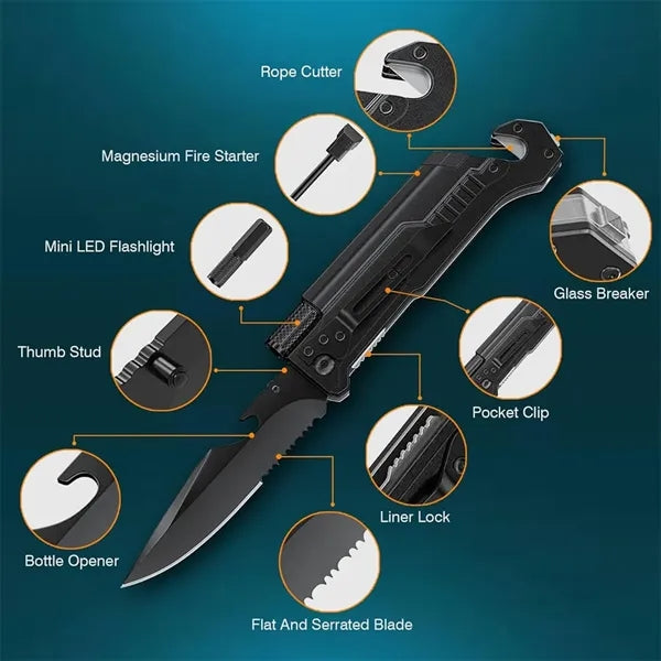 Tactical 6-in-1 Multi-tool Knife