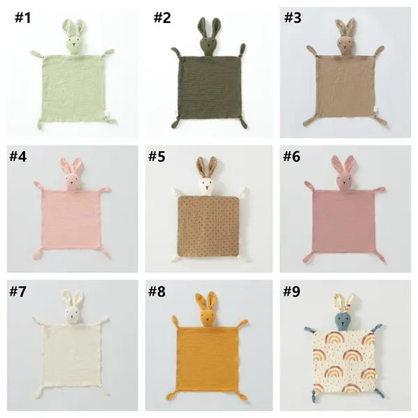 Bunny Soft Breathable Baby Security Blanket