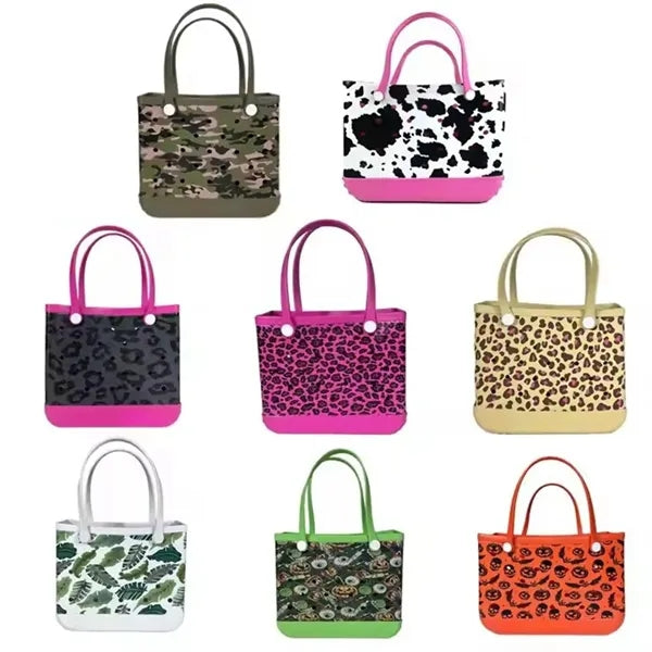 Small EVA Custom Pattern Hole Beach Bag