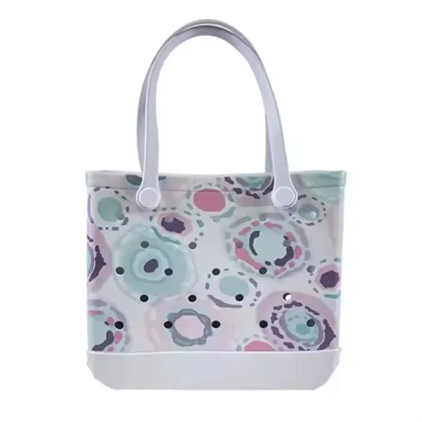 Small EVA Custom Pattern Hole Beach Bag
