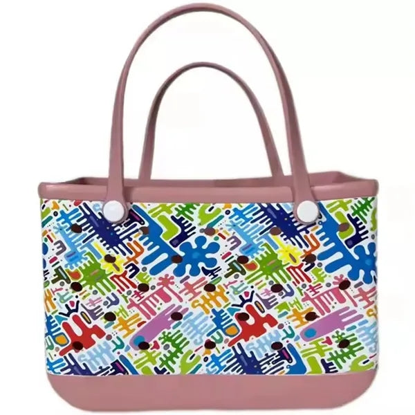Small EVA Custom Pattern Hole Beach Bag