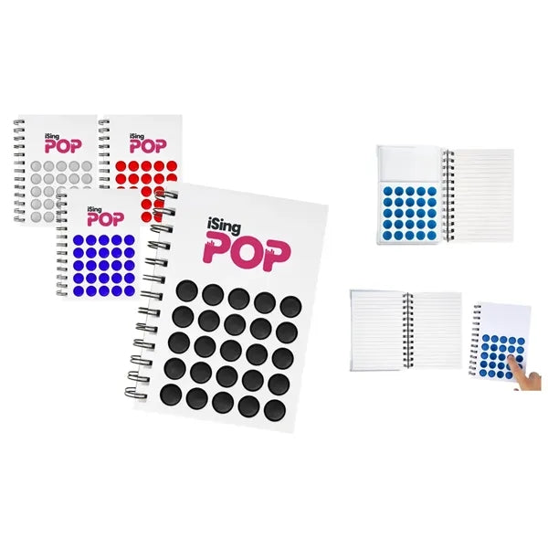 Silicone Bubbles Notebook