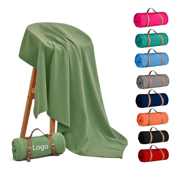 Portable Fleece Blanket
