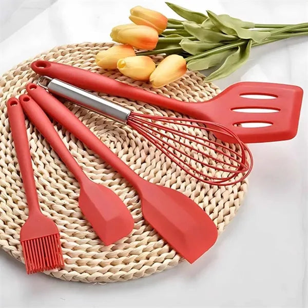 5 Piece Silicone Cooking Set