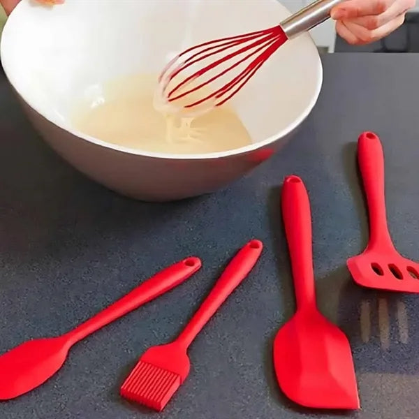 5 Piece Silicone Cooking Set