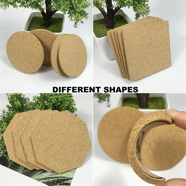 Round Cork Coaster