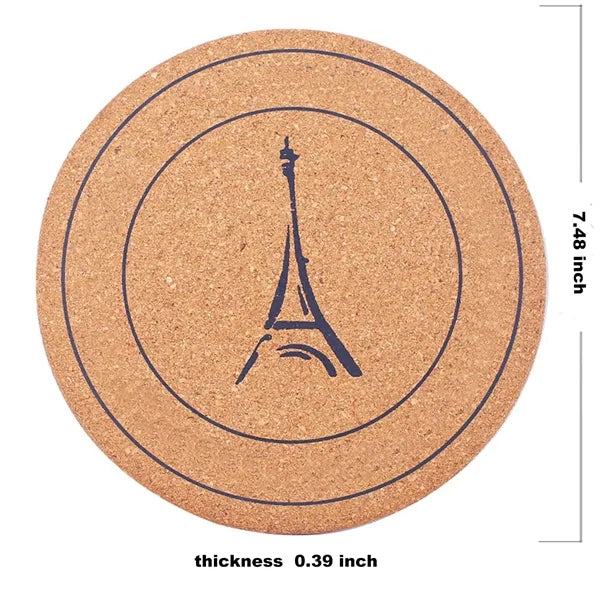 Round Cork Coaster