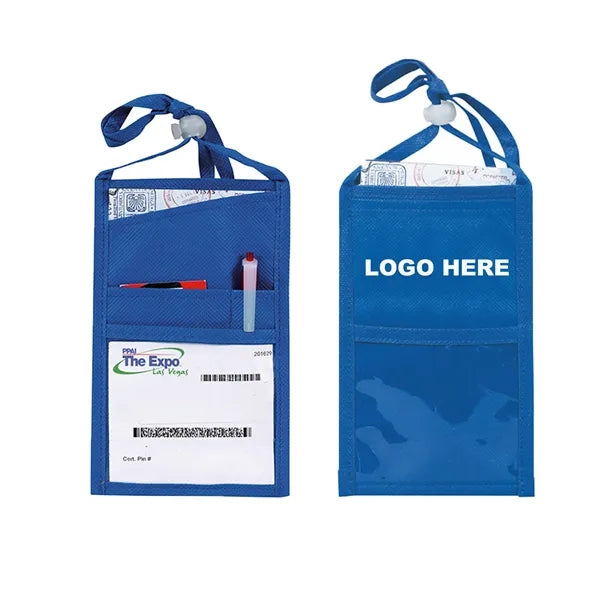 Double Window Badge Pouch