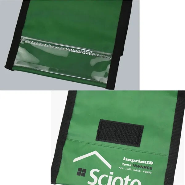 Waterproof Badge Holder with Zipper Pocket