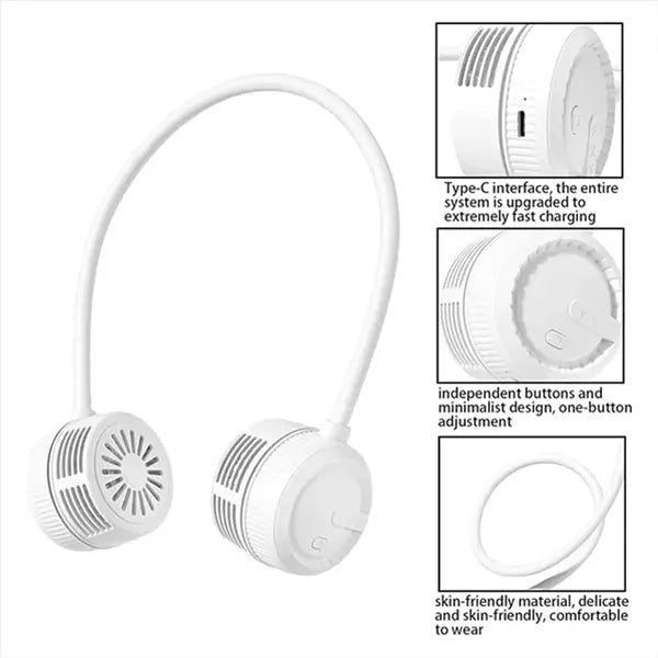 Quiet Mini Neck Fan