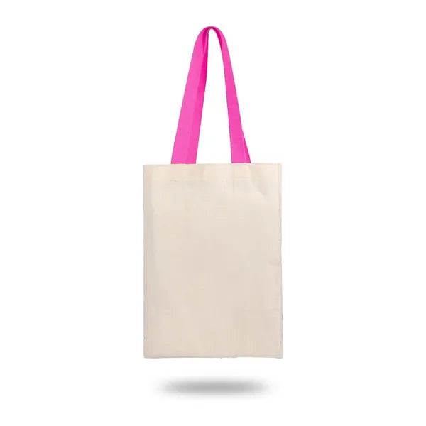 Cotton Grocery Tote (10" X 14" X 5")