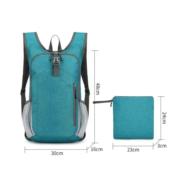 Water Resistant Lightweight Foldable Backpack Travel Outdoor