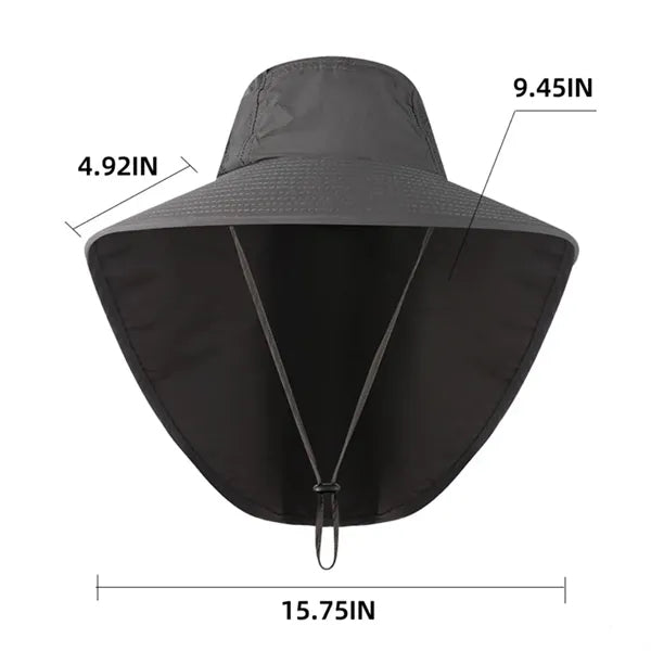 UV-protection bucket hat