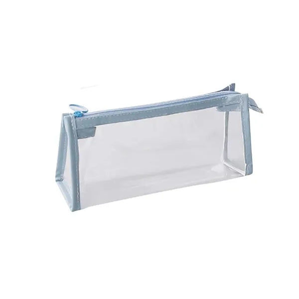 Transparent PVC Triangle Pencil Case