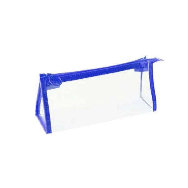 Transparent PVC Triangle Pencil Case