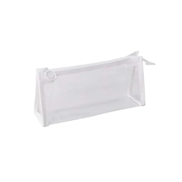 Transparent PVC Triangle Pencil Case