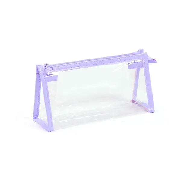 Transparent PVC Triangle Pencil Case