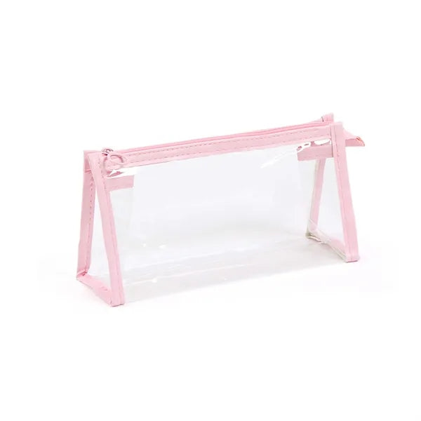 Transparent PVC Triangle Pencil Case