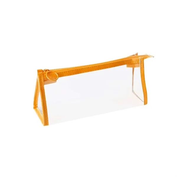 Transparent PVC Triangle Pencil Case