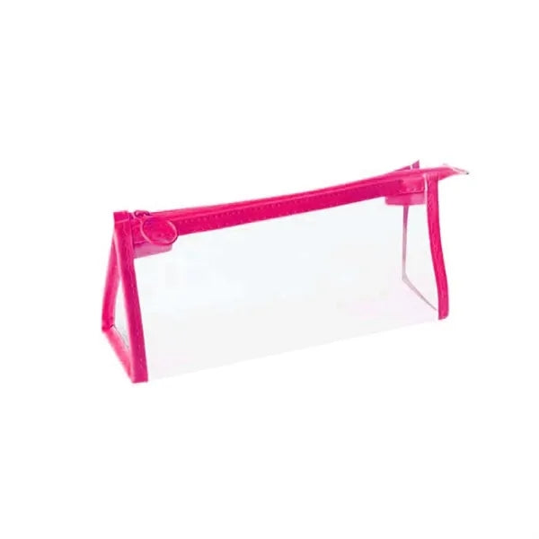 Transparent PVC Triangle Pencil Case
