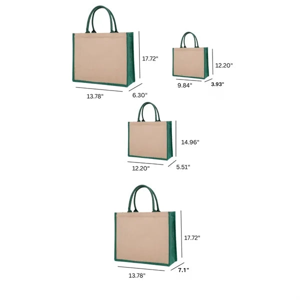 Premium Jute Tote Bage