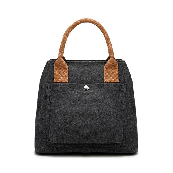 Full Color Stylish Canvas Tote Women's Cotton Handbag