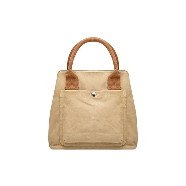 Full Color Stylish Canvas Tote Women's Cotton Handbag