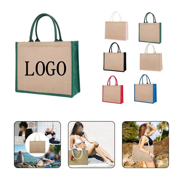 Premium Jute Tote Bage