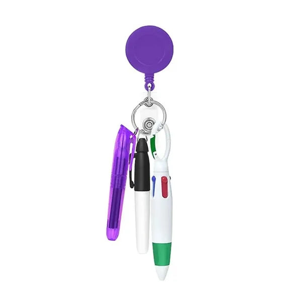 Portable Fat Pocket Press Pen Set