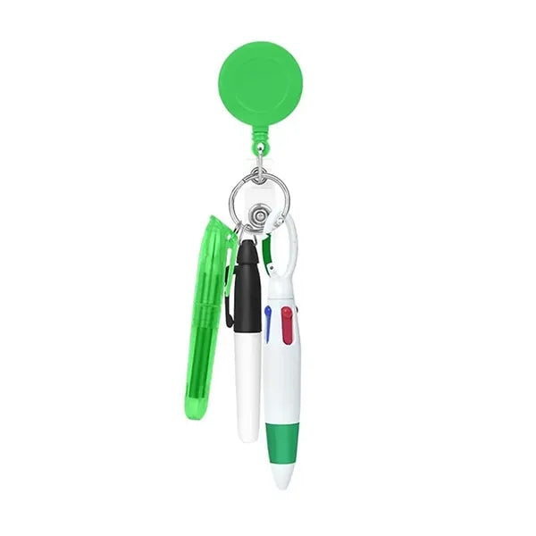 Portable Fat Pocket Press Pen Set